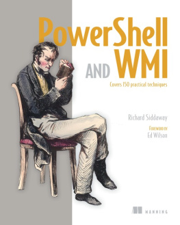 Richard Siddaway - PowerShell and WMI