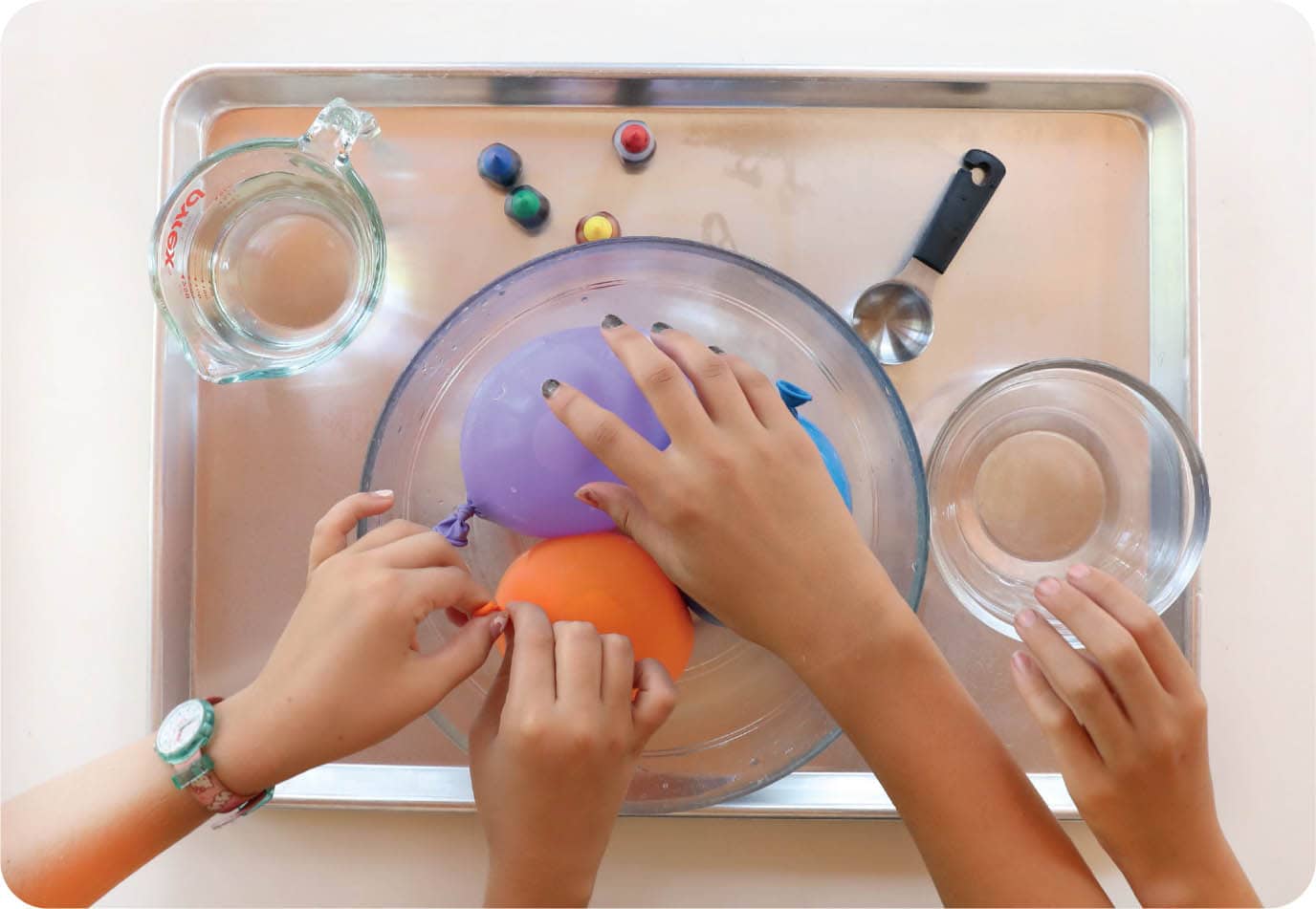 FIG 2 Fill water balloons and freeze them until they are hollow globes - photo 13