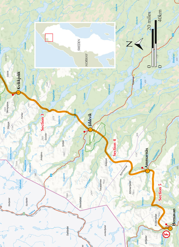 ROUTE SUMMARY TABLE Crossing one of a number of bridges between Sl - photo 7