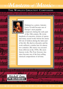 Jim Whiting The Life and Times of Antonio Lucio Vivaldi