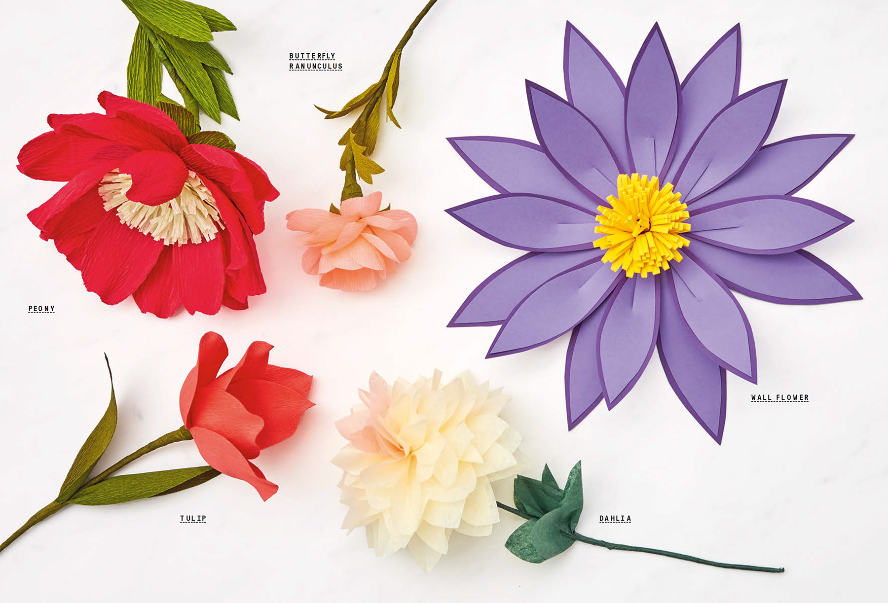 PAPER BASICS The most important material you will need to make paper flowers - photo 7