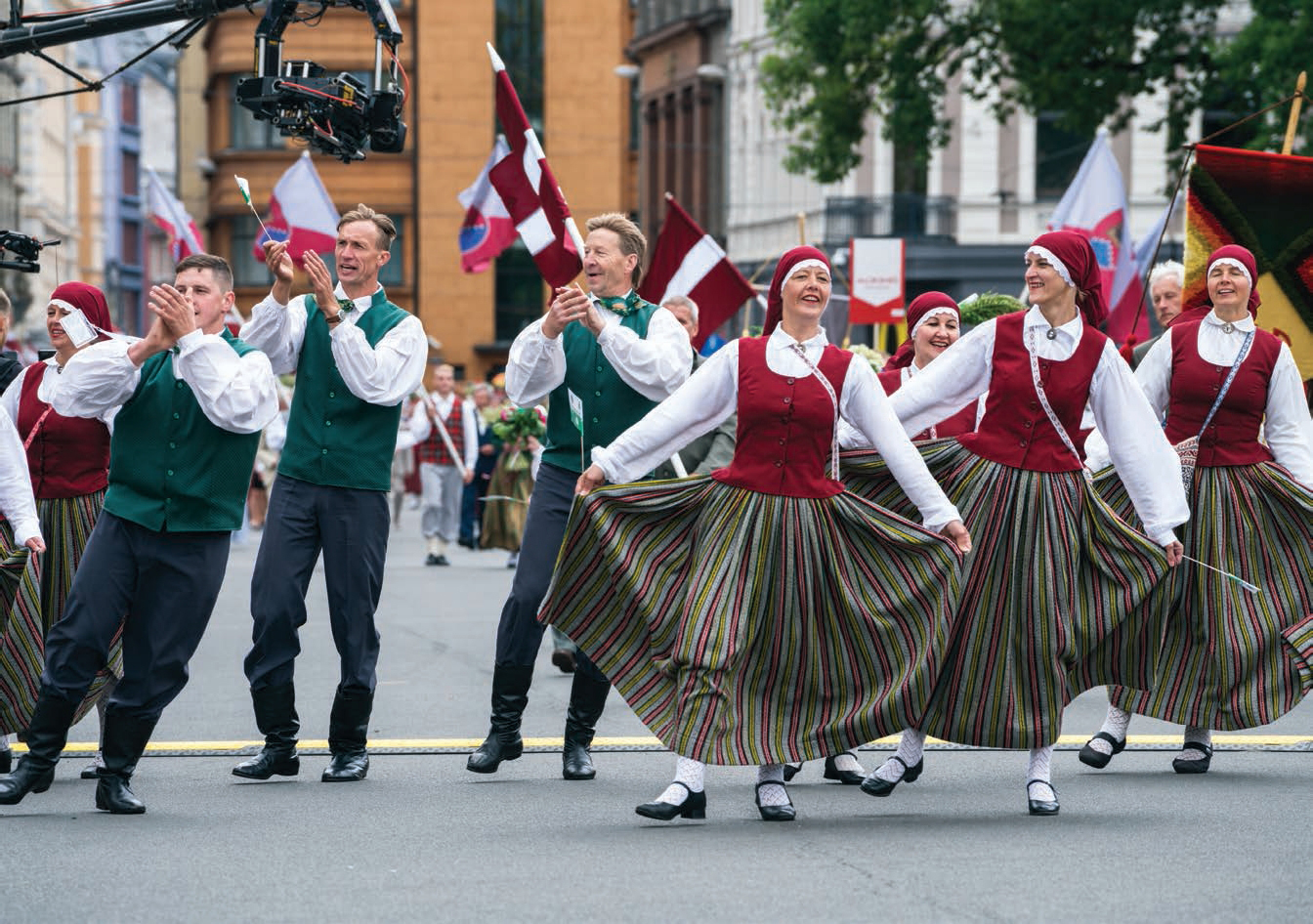 Ethnic Latvians are proud of their heritage Festivals and period dress help - photo 4