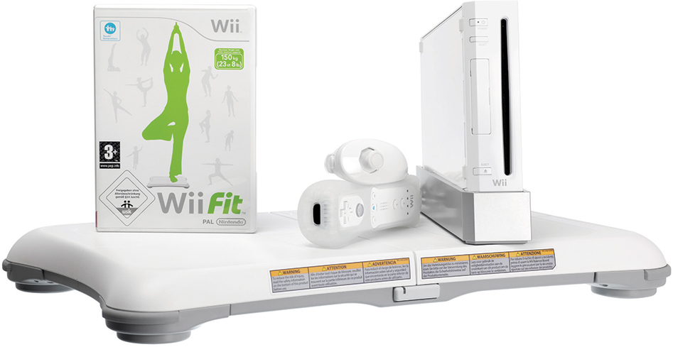 the Wii console Wii Fit game and Balance Board FACT Released in 2008 Wii - photo 12