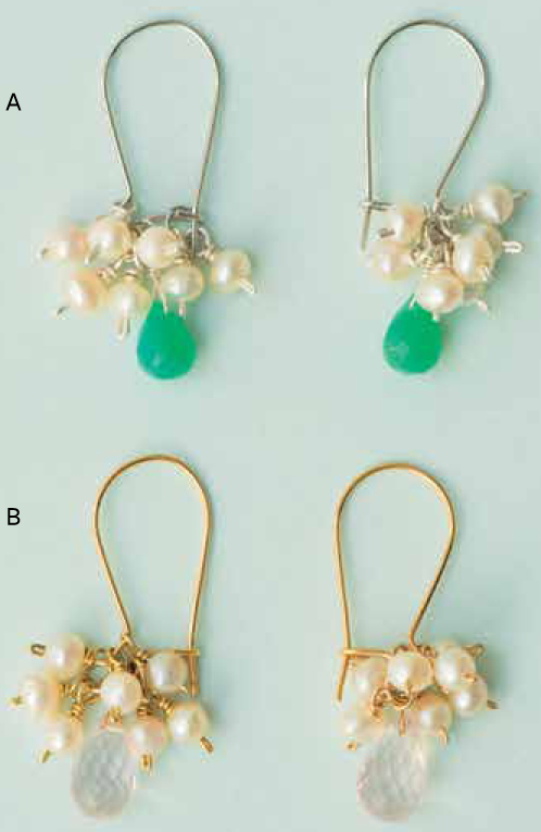 These elegant earrings are made with potato pearls freshwater pearls named for - photo 6