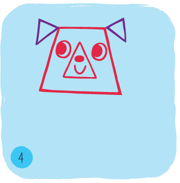 Draw Animals with Simple Shapes - photo 6