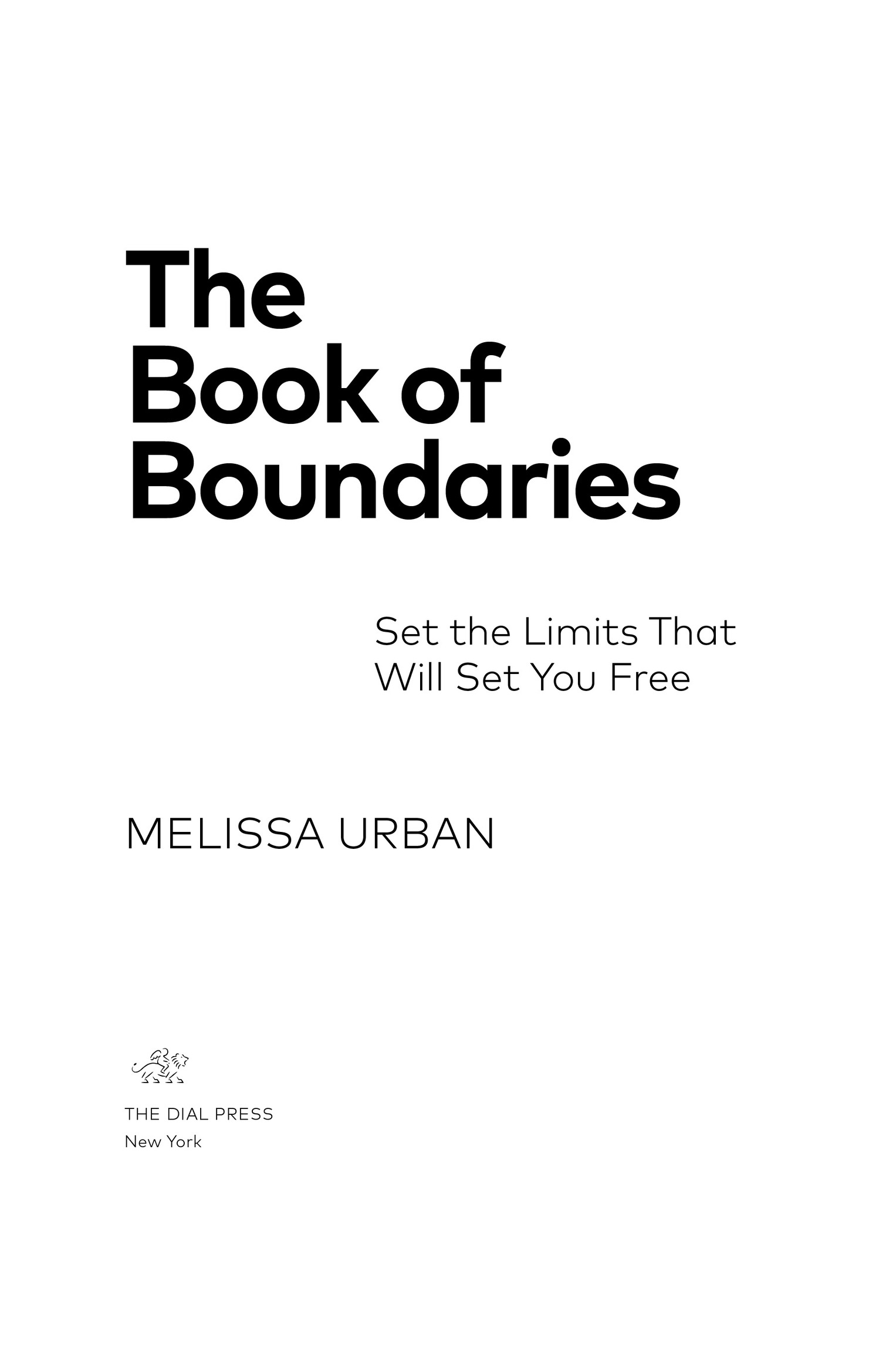 The Book of Boundaries is a work of nonfiction Some names and identifying - photo 3