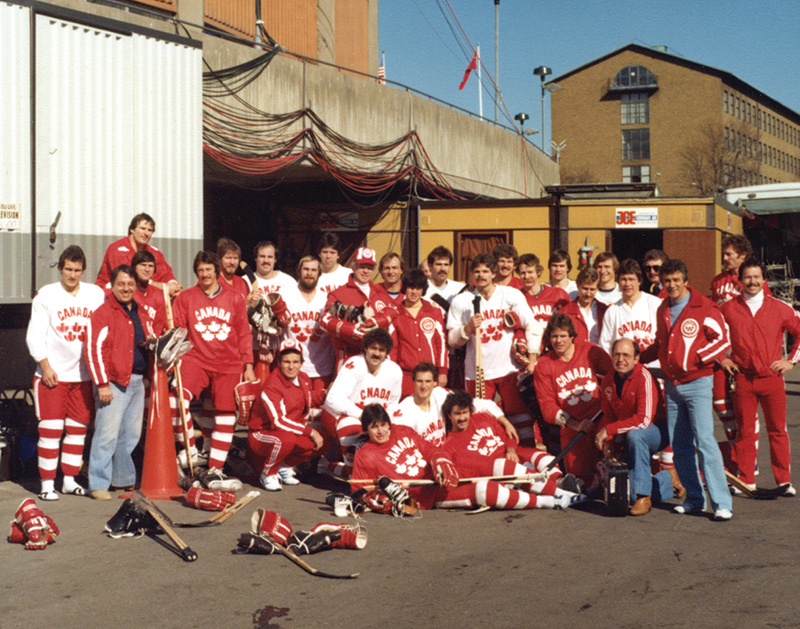 Team Canada 1981 Our head coach the great Don Cherry is in the middle Im - photo 15