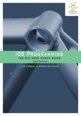 Joe Conway - iOS Programming: The Big Nerd Ranch Guide