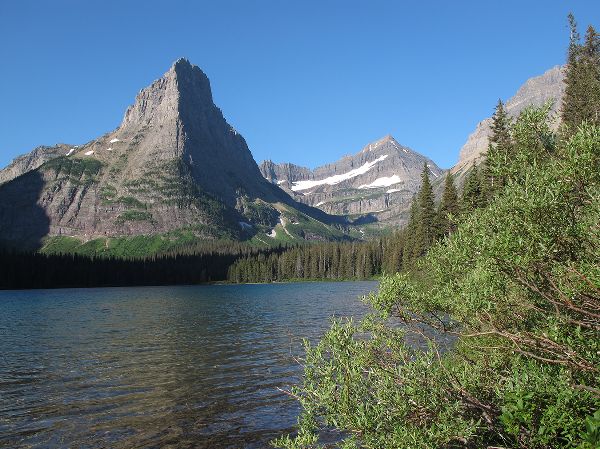 Pyramid Peak over Glenns Lake from Trip 1 The western states of Montana - photo 4