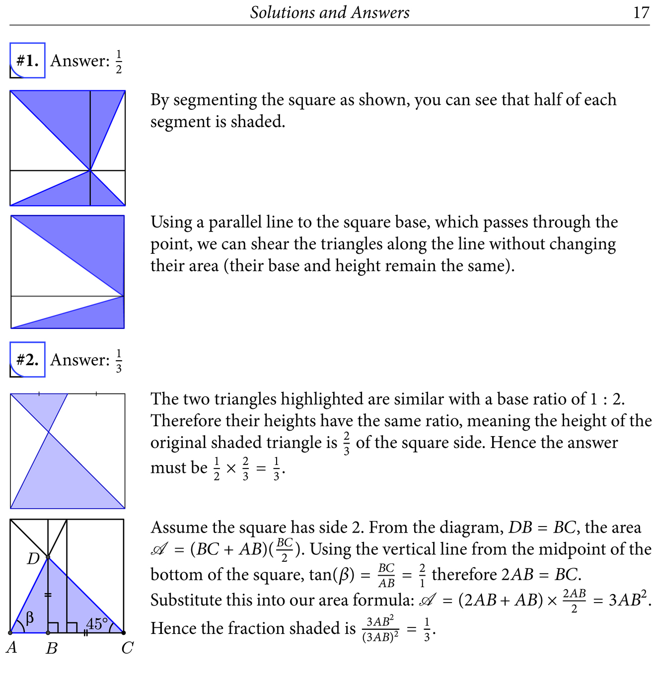 More Geometry Snacks Bite Size Problems and How to Solve Them - photo 21