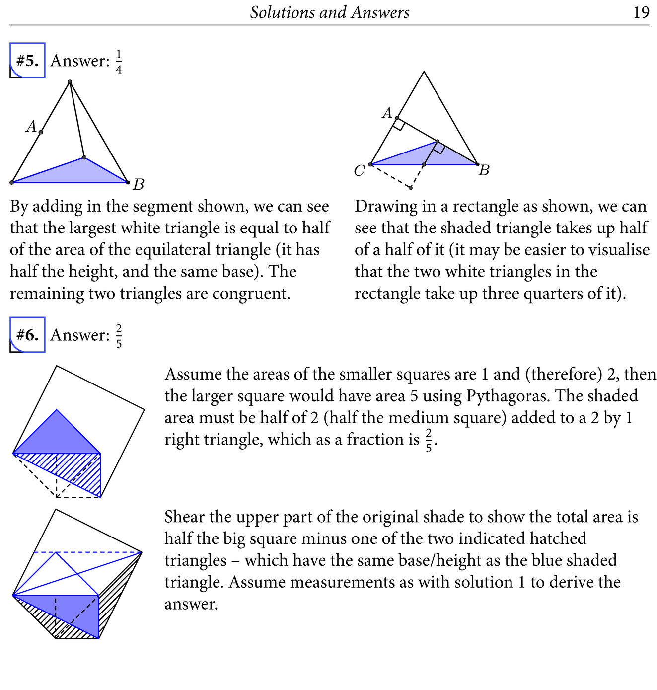 More Geometry Snacks Bite Size Problems and How to Solve Them - photo 23