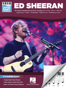 Ed Sheeran - Ed Sheeran--Super Easy Songbook