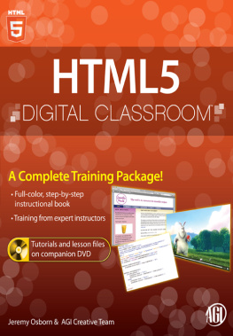 Jeremy Osborn - HTML5 Digital Classroom,