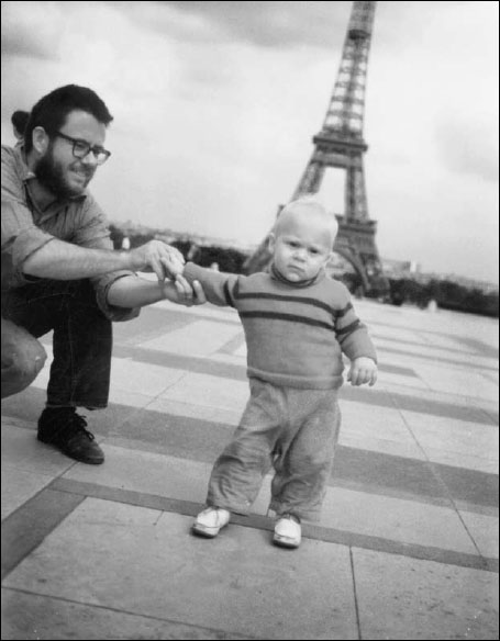 Zerky and Dad on Zerkys First Birthday in Paris Zerky at the Gas Chamber - photo 4