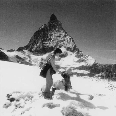 JoAnne getting Zerky and Tarzan ready to climb the Matterhorn Zerky and - photo 7