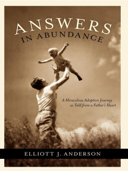 Elliott J. Anderson - Answers in Abundance: A Miraculous Adoption Journey as Told from a Fathers Heart