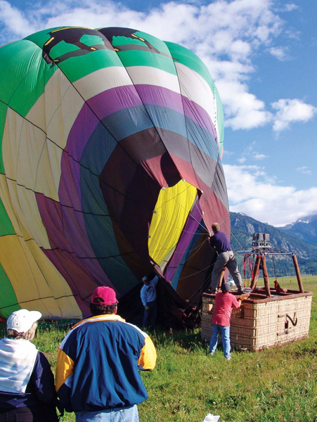 In order to fly a hot air balloon a pilot must obtain a license from the - photo 15