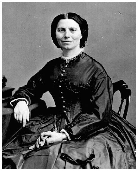 Facing title page Clara Barton c 1865 photographed by Matthew Brady - photo 2