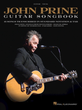 John Prine - John Prine--Guitar Songbook: 15 Songs Transcribed in Standard Notation & Tab