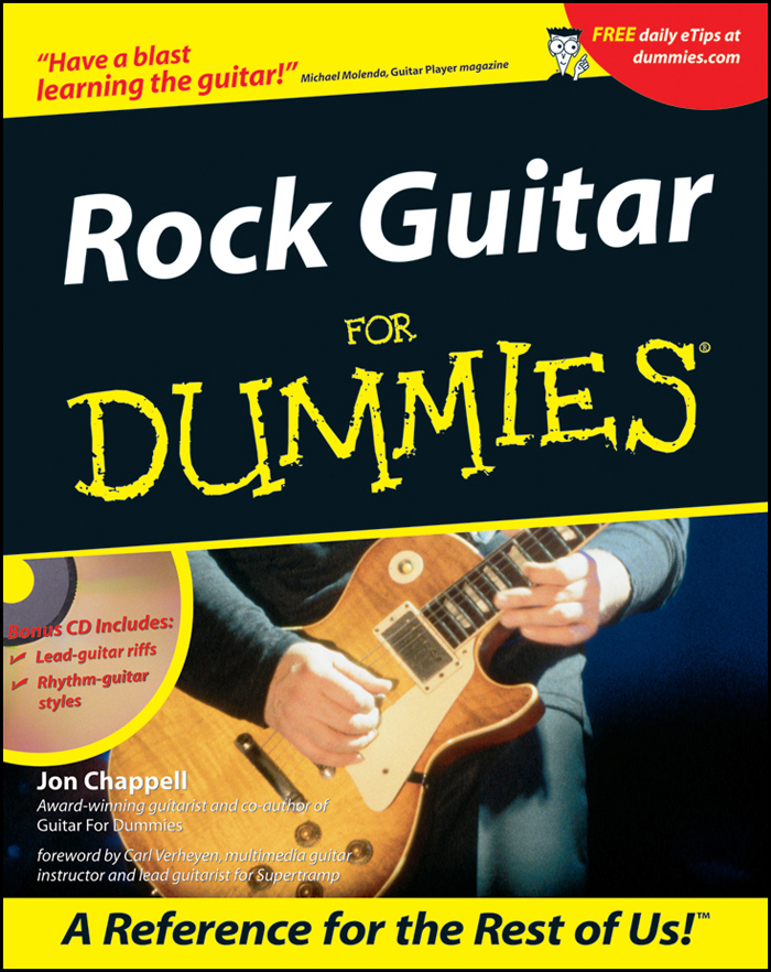 Rock Guitar For Dummies by Jon Chappell Foreword by Carl Verheyen Rock - photo 1