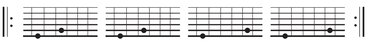 You can play this in a shuffle pattern and build a blues progression from it - photo 3