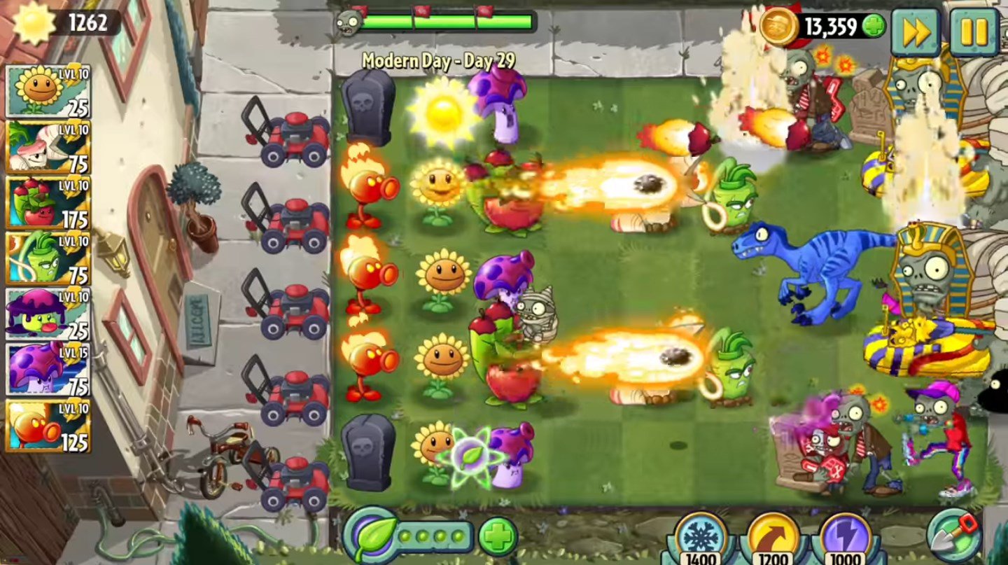 Plants vs Zombies 2 Its About Time This sequel to the hit strategy game - photo 3