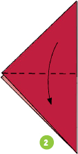 1-2 Fold the paper in half along the horizontal axis Fold in half again and - photo 25