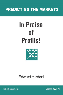 Edward Yardeni - In Praise of Profits!