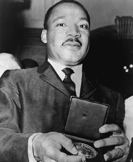 This Medallion of Honor was one of the many awards Martin Luther King Jr - photo 3