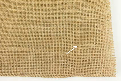 SEE THE GUIDELINE Removing the strand of jute will leave a subtle but clear - photo 7