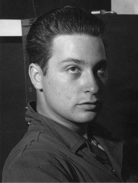 Larry Townsend age 20 self-portrait 1950 shot shortly before he volunteered - photo 3