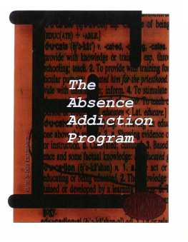 Delia Armstrong-Busby The Absence Addiction Program