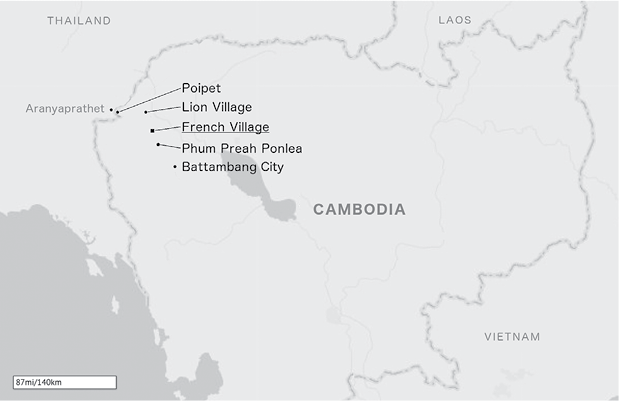 Overview Map My family moved from Battambang City to Poipet for a quick exit to - photo 2