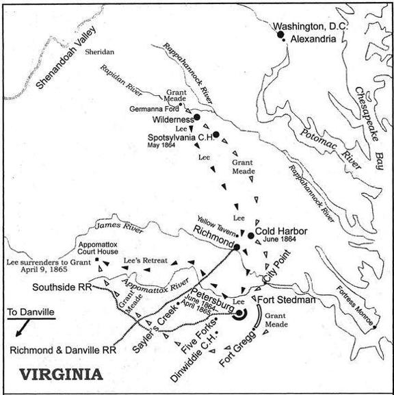 Shermans Marches 1864-1865 In the early hours of April 7 - photo 7