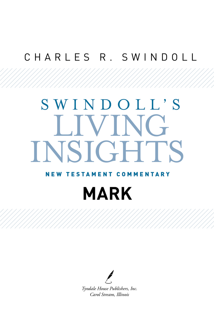 Swindolls Living Insights New Testament Commentary Volume 2 Visit Tyndale - photo 2