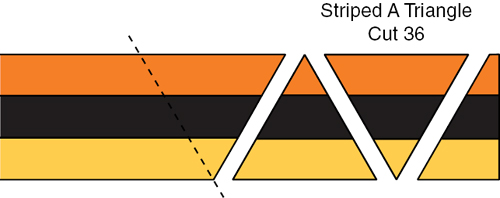 Figure 2 Referring to Figure 3 sew a B triangle on one side and a BR - photo 8