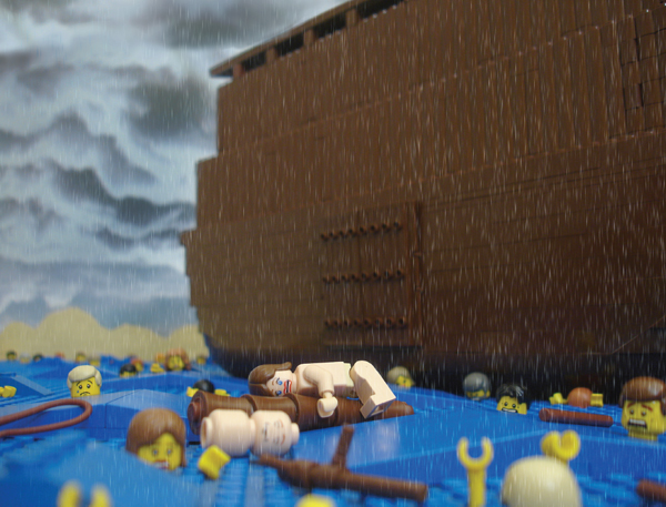 The water rose so high that the ark Noah built was lifted off the ground - photo 17