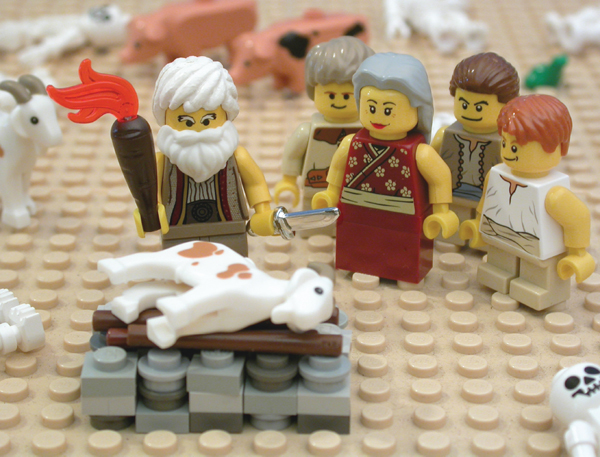 Noah was thankful to God so he built an altar and made an offering God - photo 24