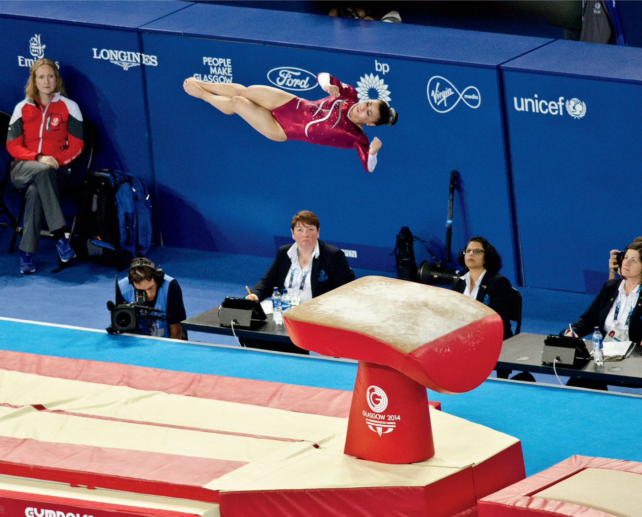 Fast Fact Gymnasts nicknamed the vaulting table the tongue for its curvy - photo 11