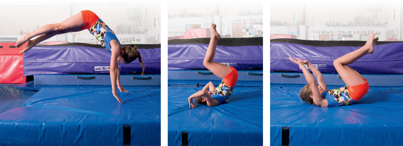 The Courage Vault Coaches often start with this skill to help gymnasts fight - photo 13