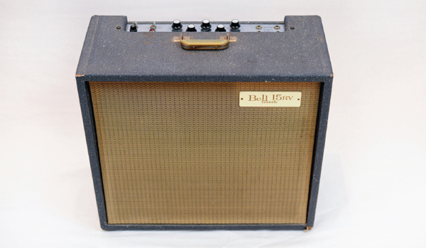 Bell 15RV Reverb combo made by Gibson with four inputs with one Jensen speaker - photo 2