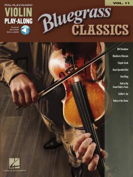 Hal Leonard Corp. - Bluegrass Classics: Violin Play-Along Volume 11