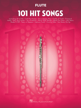 Hal Leonard Corp. 101 Hit Songs for Flute