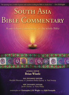 Zondervan - South Asia Bible Commentary: A One-Volume Commentary on the Whole Bible