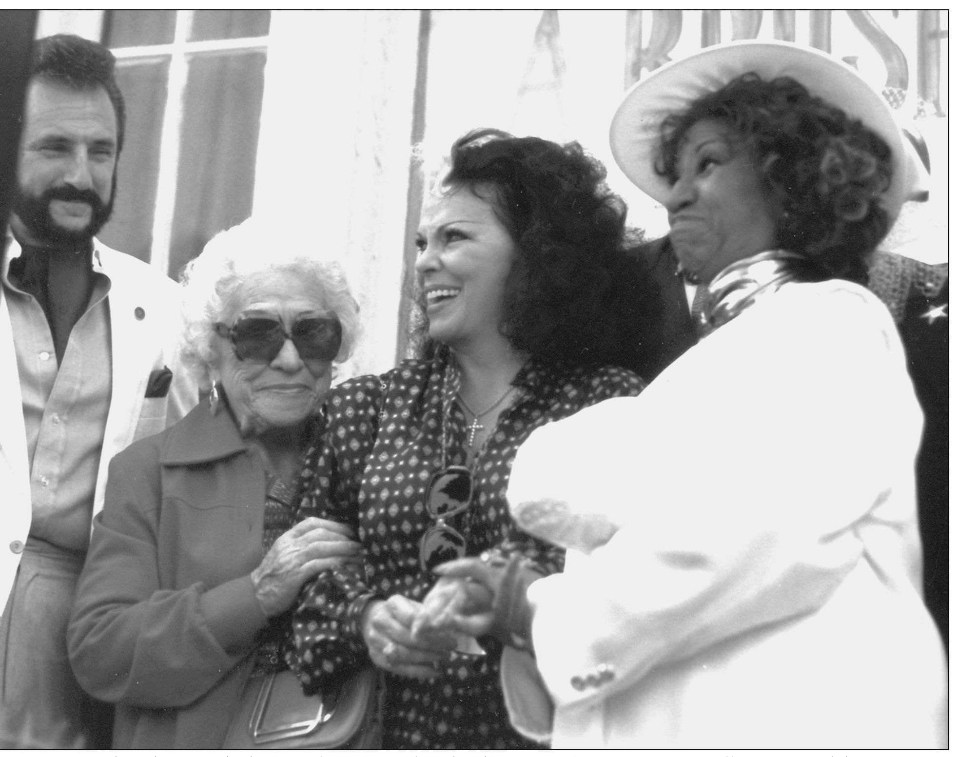 This photograph shows Celia Cruz with Yolanda Montes known professionally as - photo 8