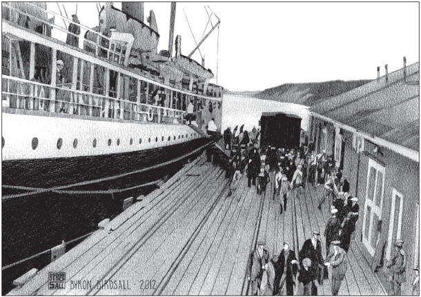 Round trippers on the SS Alameda Port of Anchorage14 July 1923 The - photo 6