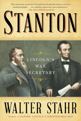 Walter Stahr Salmon P. Chase: Lincolns Vital Rival