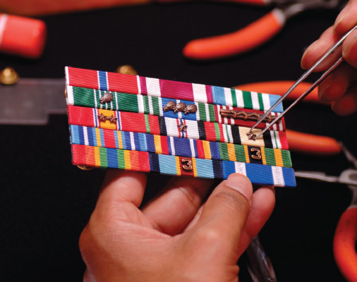 Welcome to Medals of Americas military ribbons book covering all five armed - photo 1