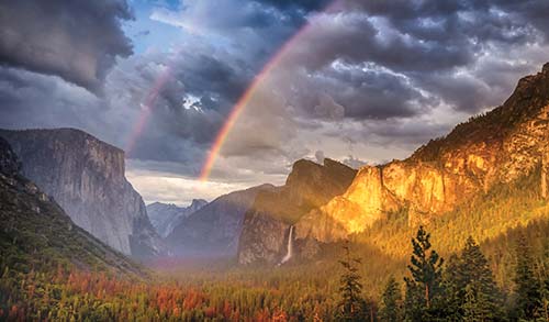 Moon Yosemite Sequoia Kings Canyon Hiking Camping Waterfalls Big Trees - photo 3