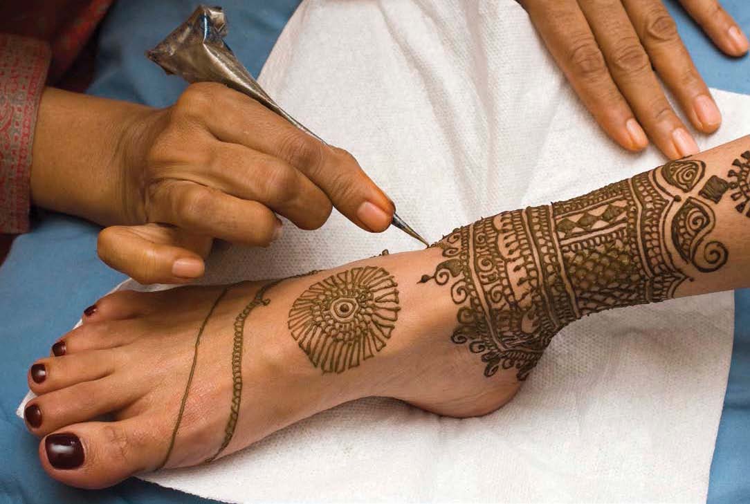 Talented henna artists charge high fees fortheir work Countries such as India - photo 14